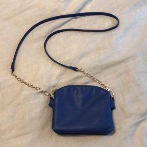 Navy Blue Over the Shoulder Purse